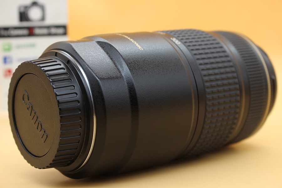 ขาย LENS Canon EF 75-300mm f/4-5.6 IS USM (มีกันสั่น) สภาพสวย อดีตประกันศูนย์ ไร้รา ซูมแน่น ตัวหนังสือคมชัด พร้อมกระเป๋า  อุปกรณ์และรายละเอียดของสินค้า 1.L